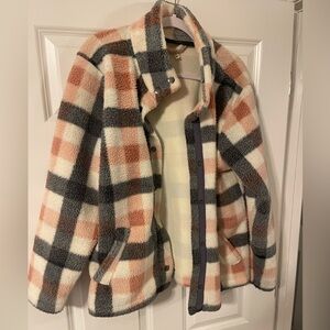 Size XXL Maurice’s Women’s Plaid Sherpa Jacket